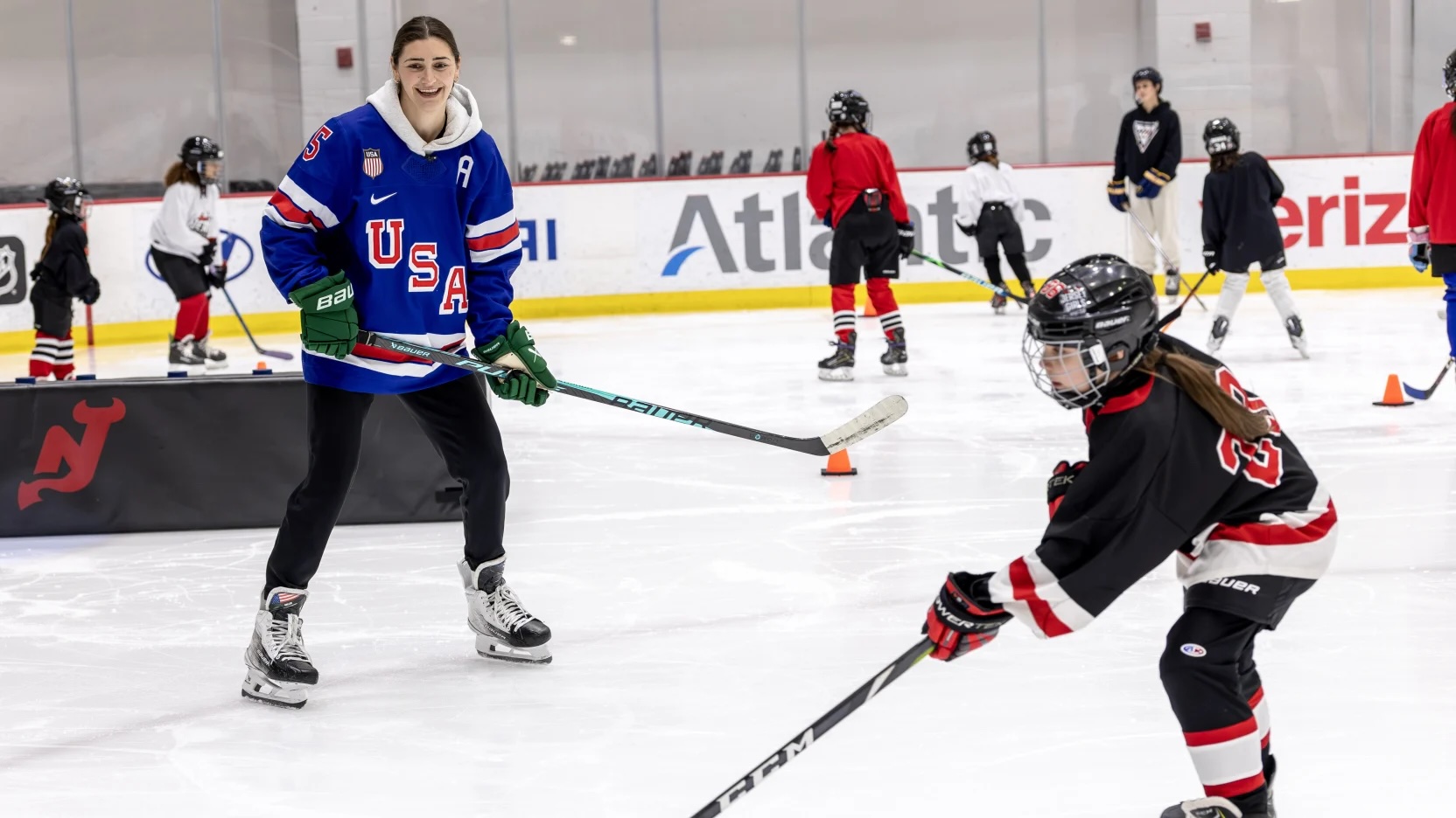 Keller Surprises Jersey Girls Hockey Club | FEATURE