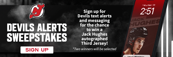 Devils Alerts Sweepstakes