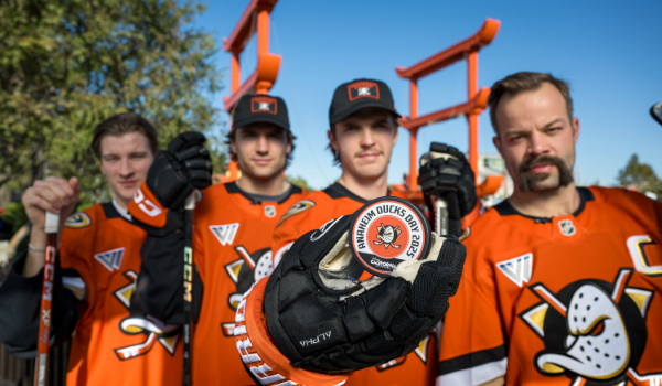 Anaheim Ducks Day at Disney California Adventure