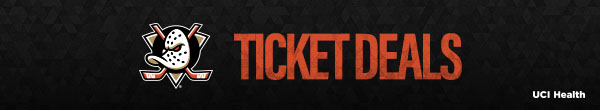 Anaheim Ducks Ticket Deals - UCI Heath