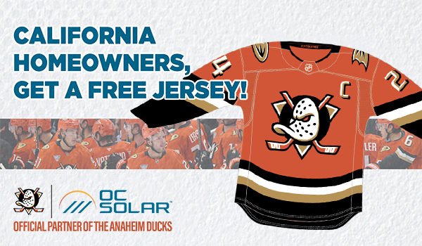 California Homeowners, Get  Free Jersey