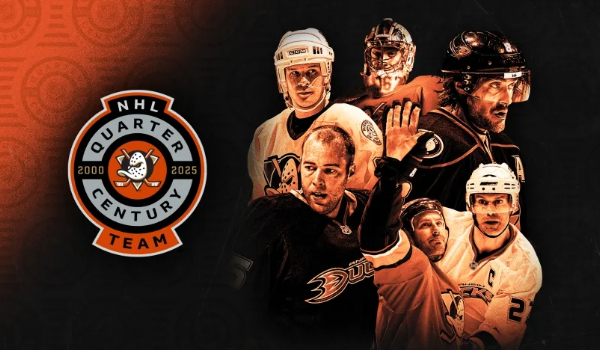 NHL Announces Ducks Quarter Century Team