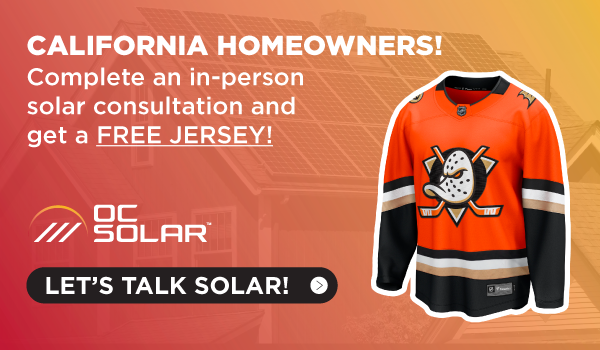 OC Solar - Score a Free Ducks Jersey