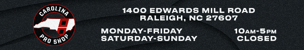 Carolina Pro Shop Hours