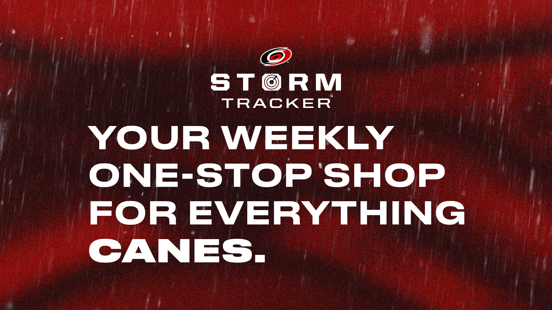 Storm Tracker: your weekly one-stop shop for everything Canes