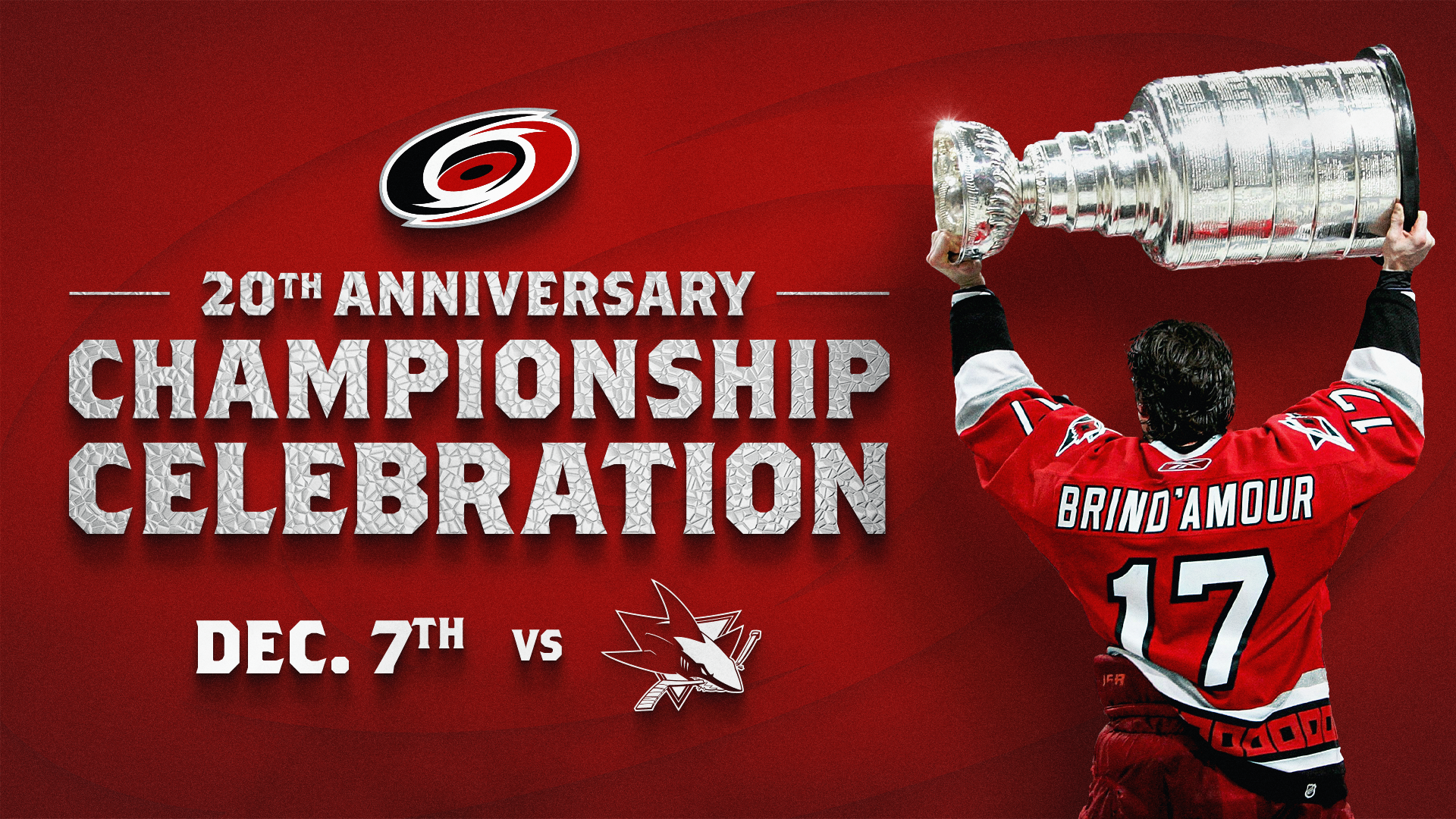 December 7 vs. SJS | 20th Anniversary Championship Celebration