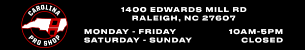 Carolina Pro Shop Hours