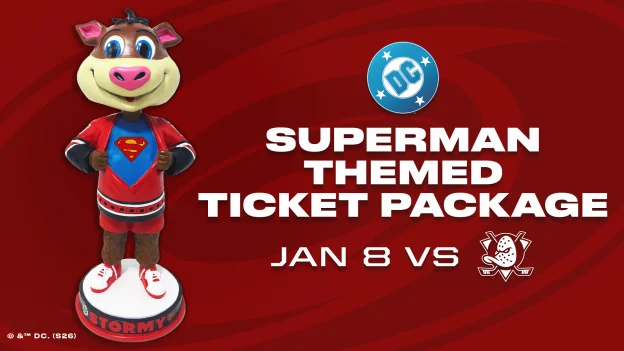 Superman Themed Ticket Package | Jan. 8 vs. Anaheim