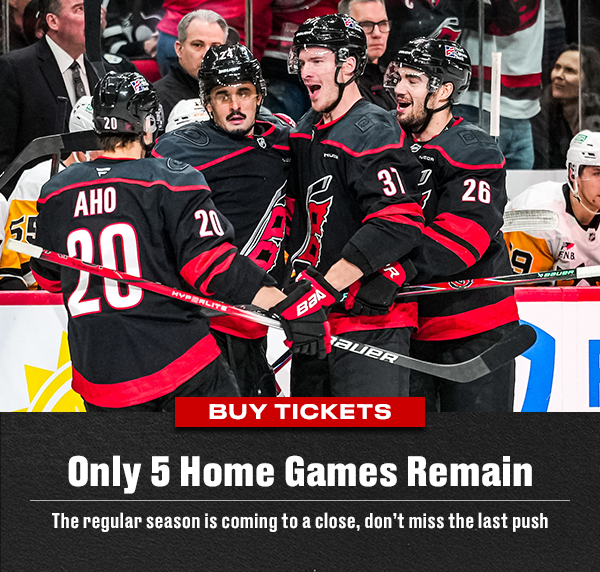 Only 5 Home Games Remain