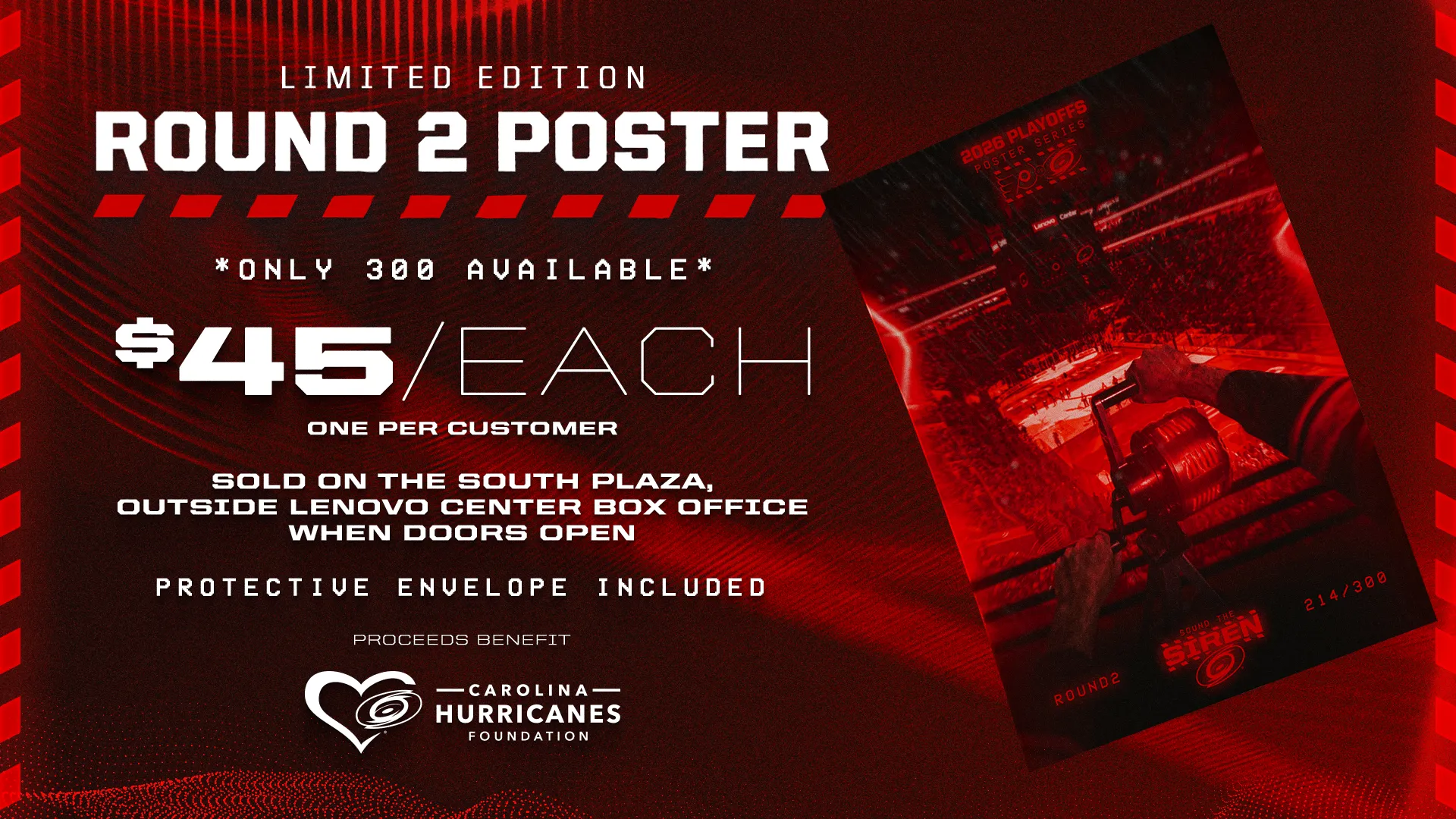 Limited-Edition Round 2 Poster | $45/Each