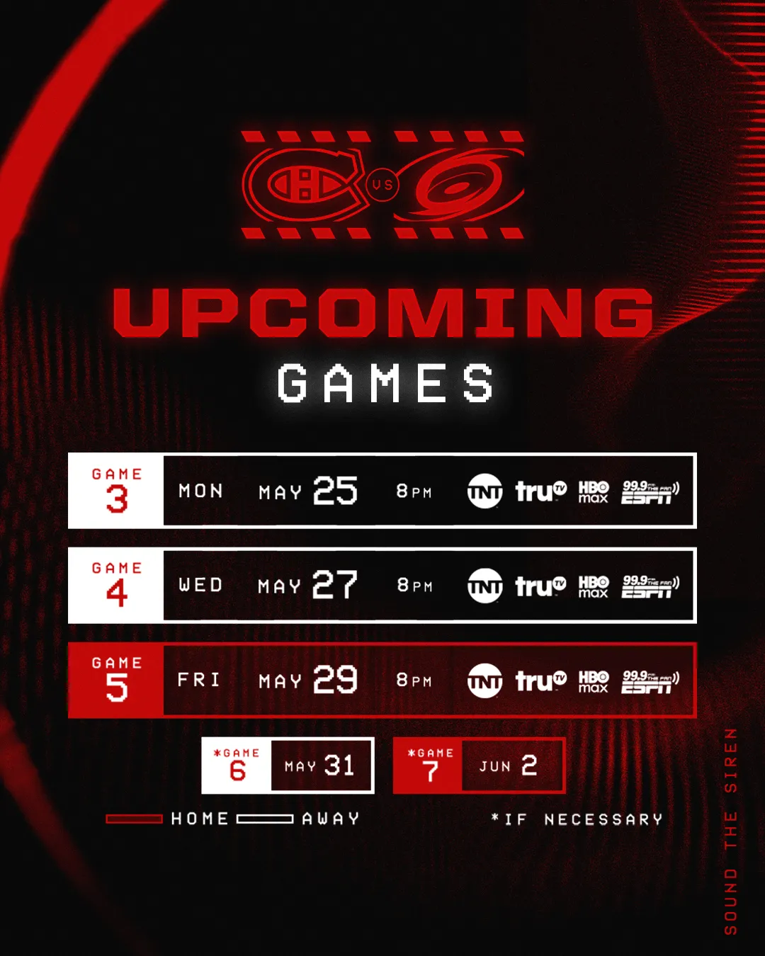 Upcoming Games graphic