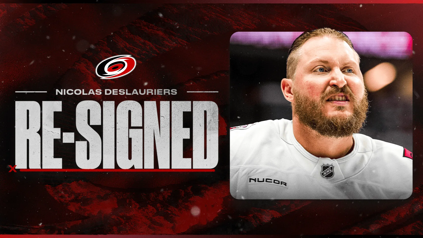 Nicolas Deslauriers Re-Signed