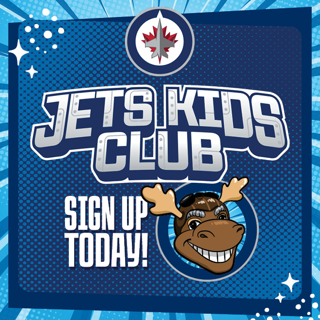 jets logo. jets kids club. sign up today!
