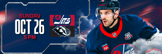 Sunday, Oct. 26 5 PM vs Utah Mammoth. Image of Dylan DeMelo
