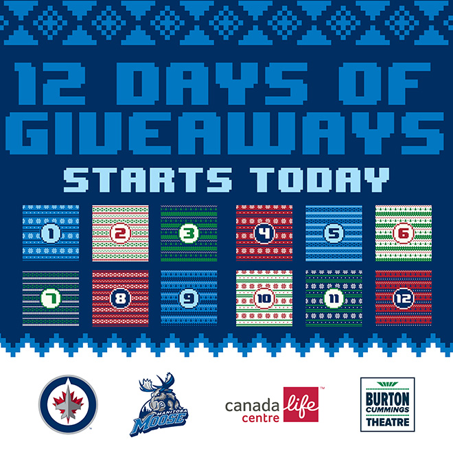 12 Days of Giveaways Starts Today!