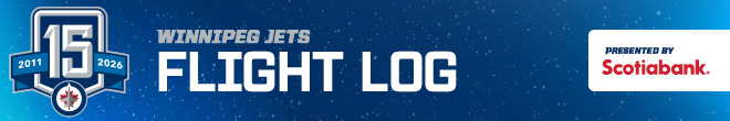 winnipeg jets flight log presented by scotiabank