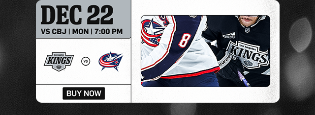 Kings vs Blue Jackets