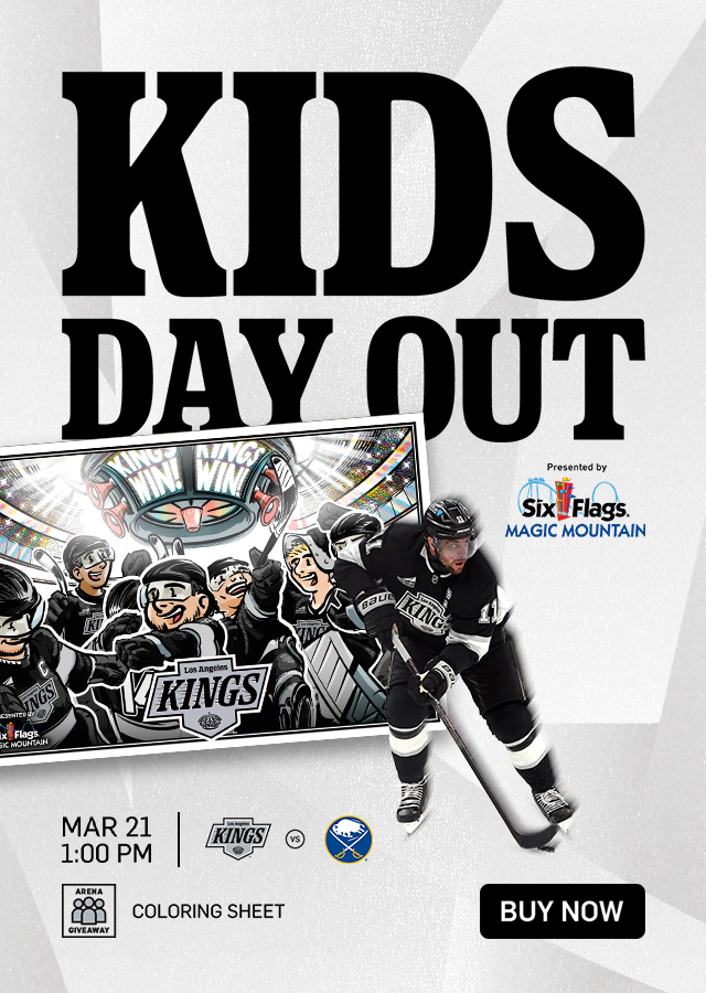 Kids Day Out on March 21st vs the Buffalo Sabres