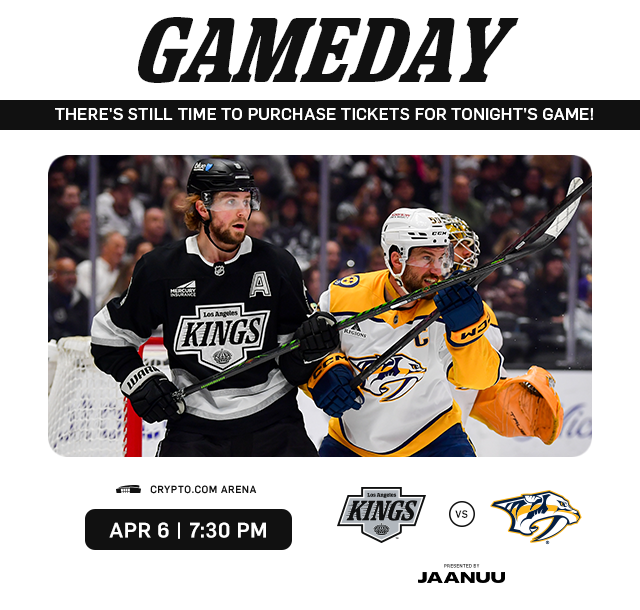 Gameday vs Predators