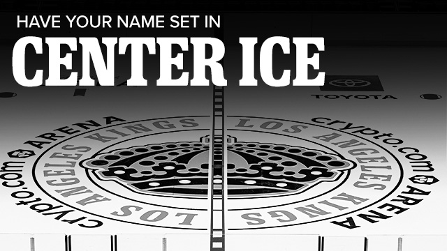 Have your name set in Center Ice