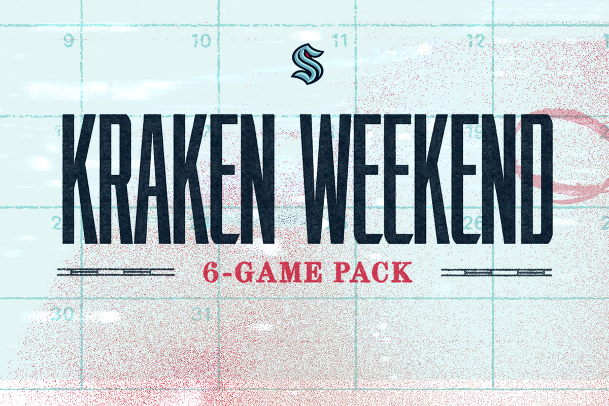 Kraken Weekend 6-Game Pack