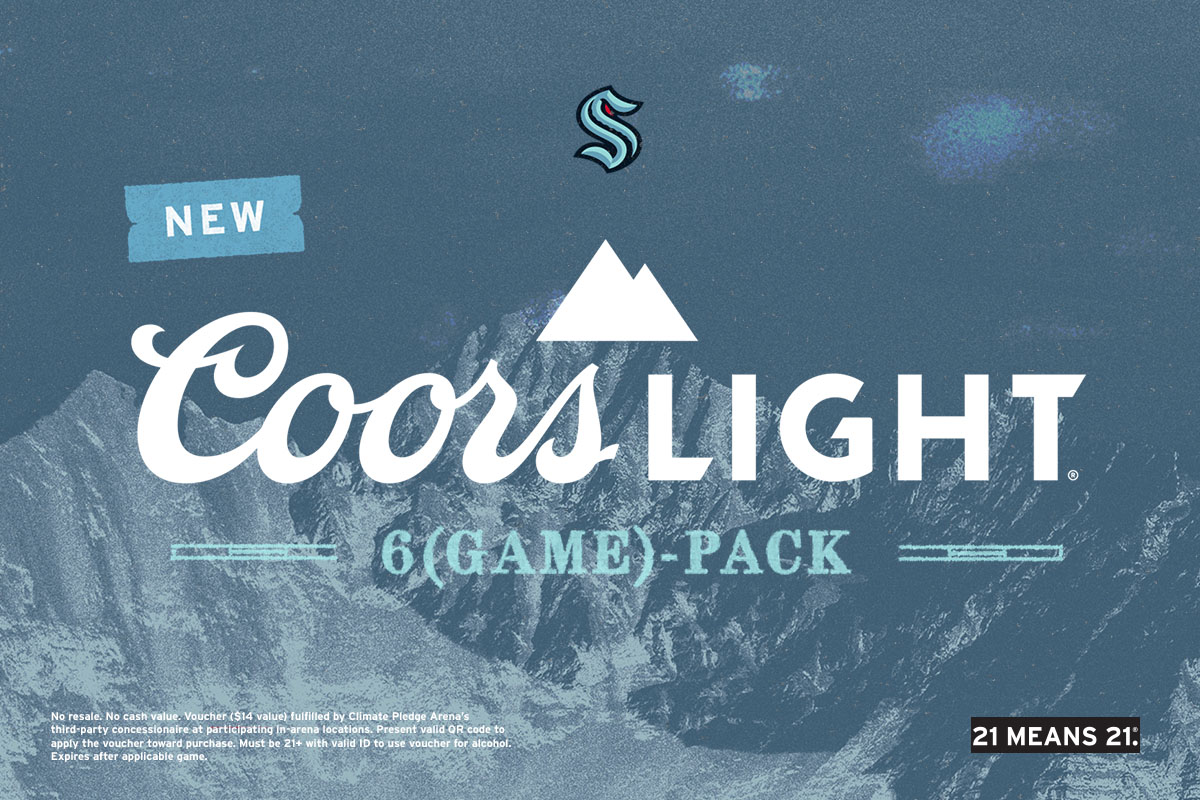New! Coors Light 6-Game Pack