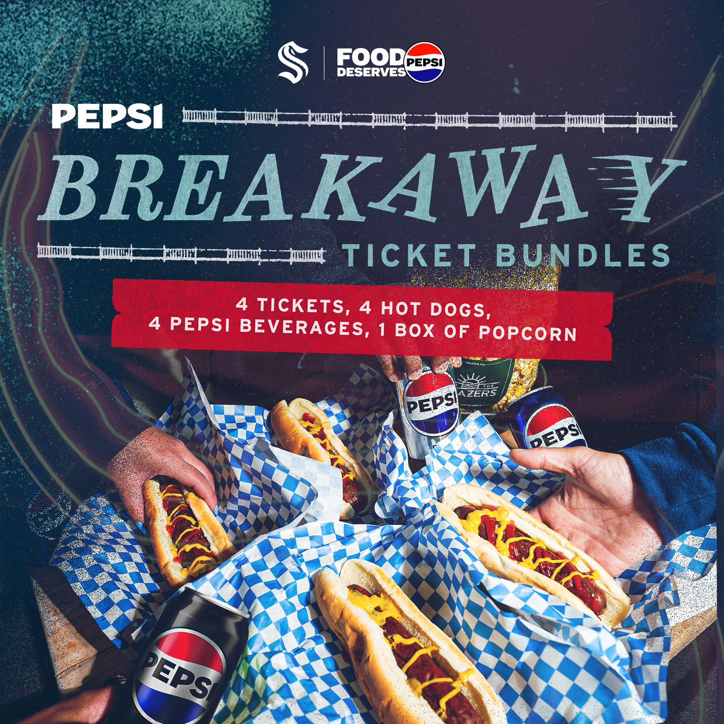 Pepsi Breakaway Ticket Bundles