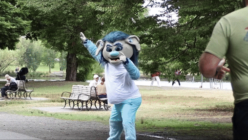 Buoy running the Kraken 5K
