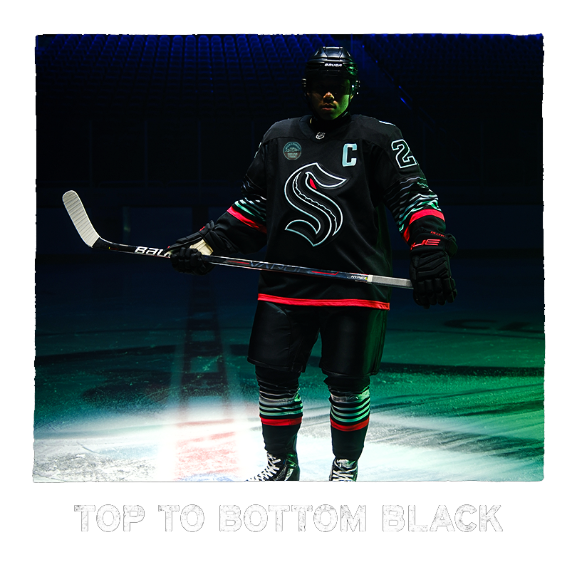 Top to Bottom Black