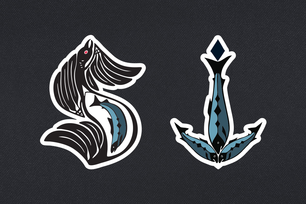 indigenous people night kraken logos