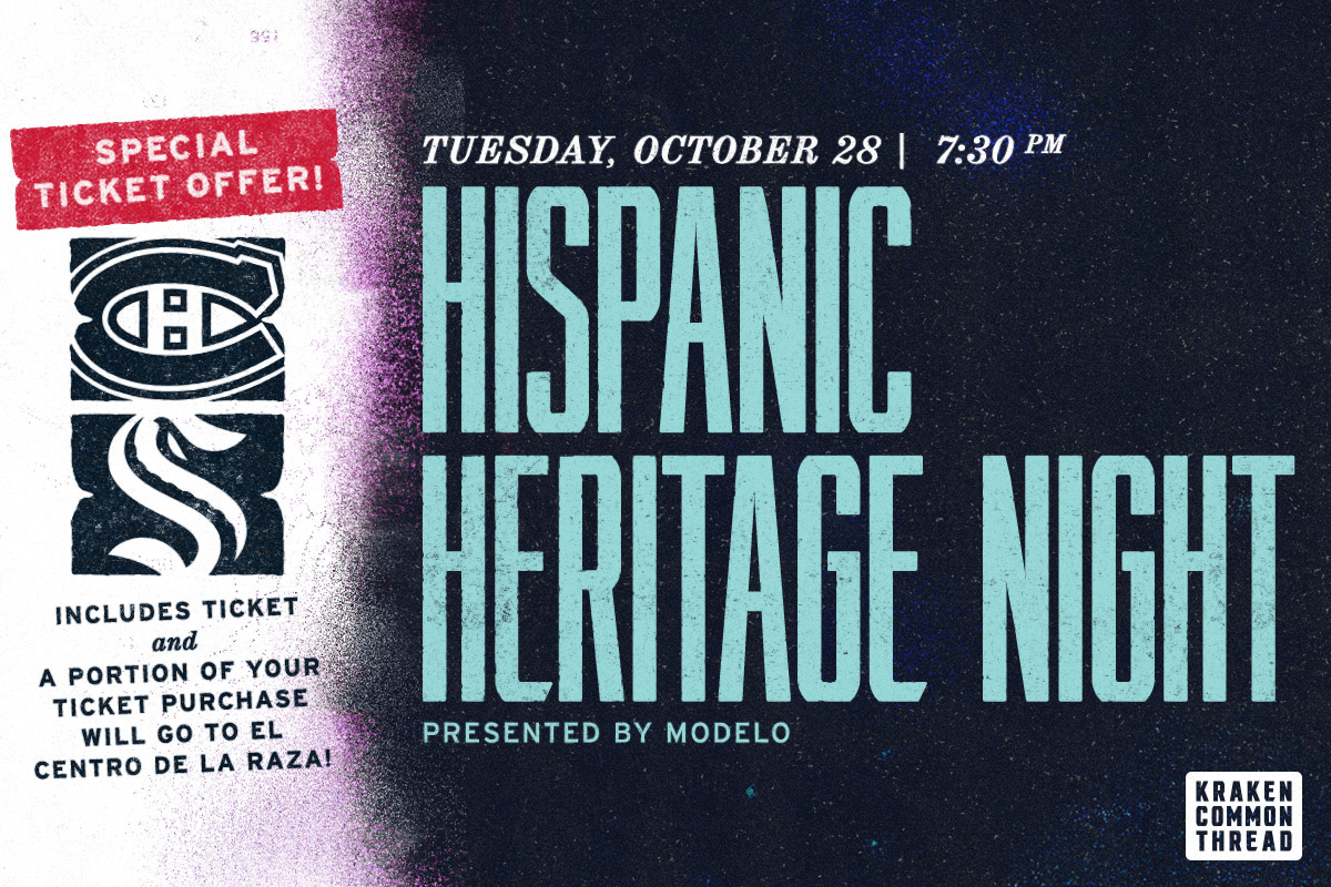 hispanic heritage night special ticket offer with portion of proceeds benefitting El Centro De La Raza