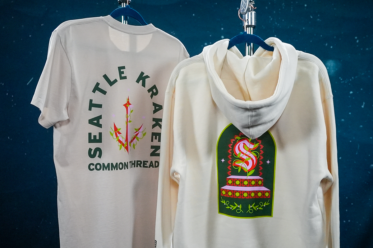 Hispanic Heritage Night Kraken tshirt and sweatshirt