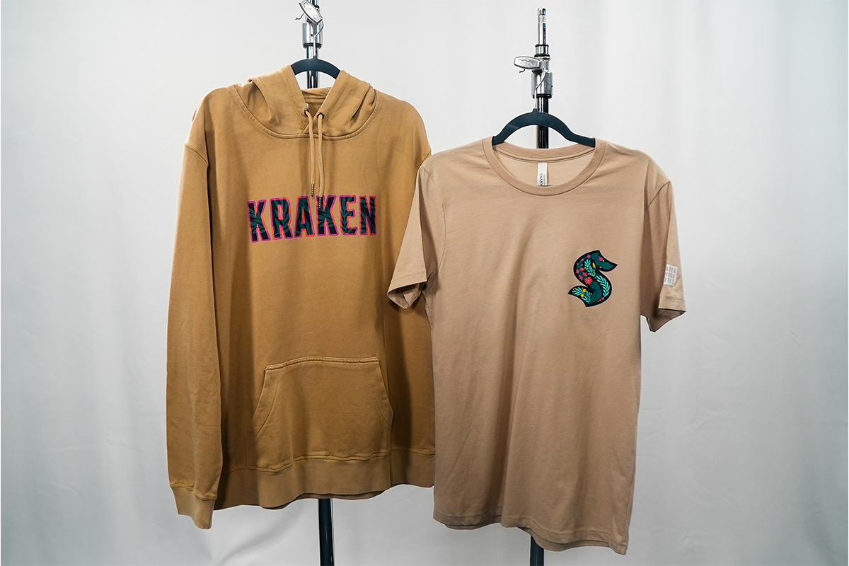 Kraken green night apparel