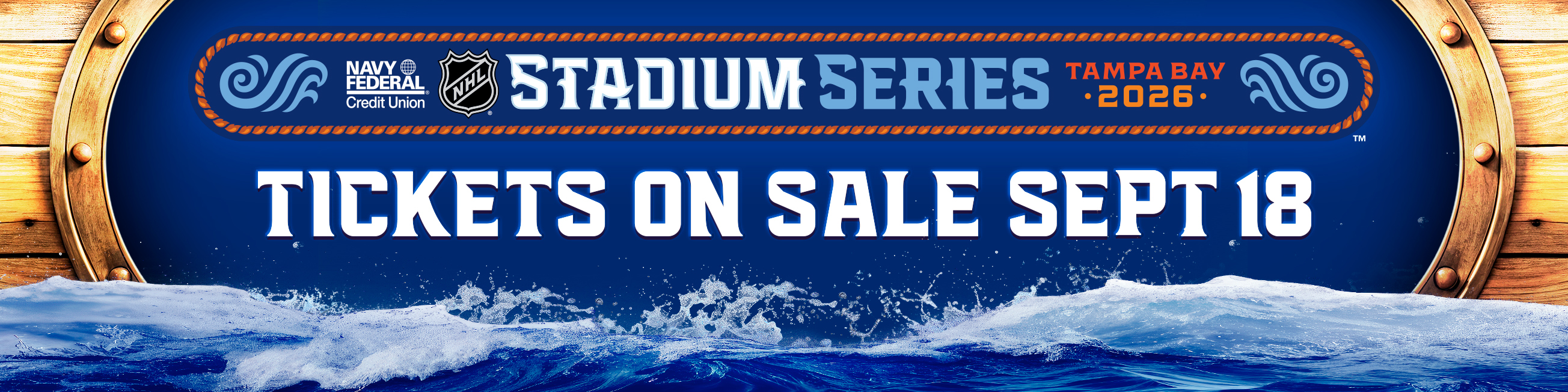2026 Navy Federal Credit Union NHL Stadium Series™ On Sale