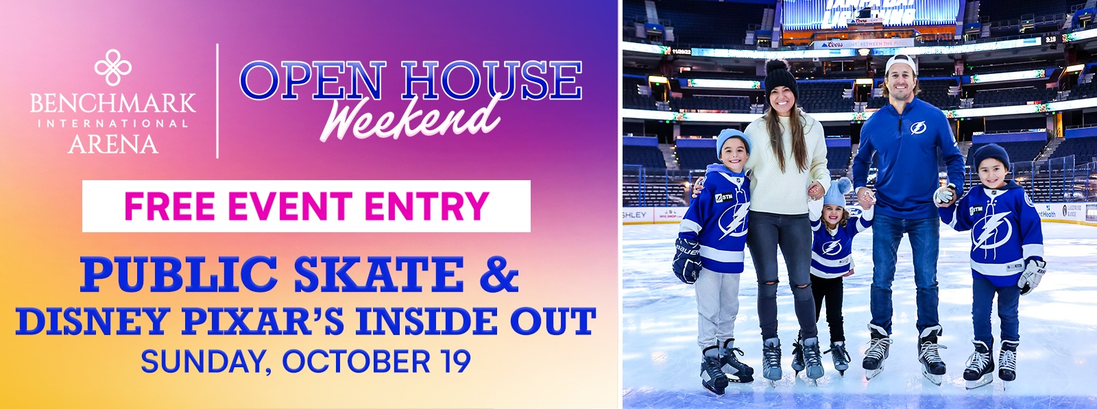 Open House Weekend: Public Skate & Movie Night