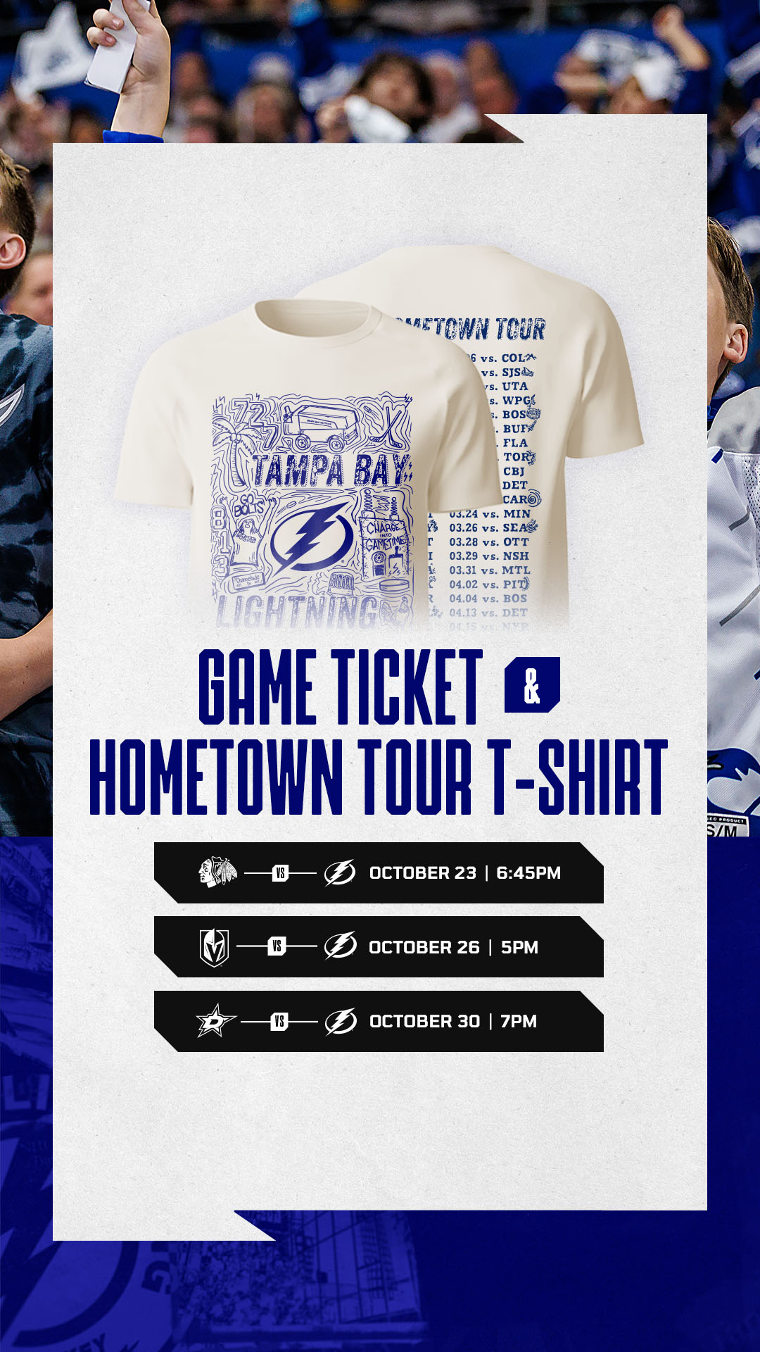 HOMETOWN TOUR T-SHIRT