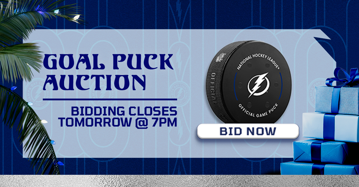 GOAL PUCK AUCTION
