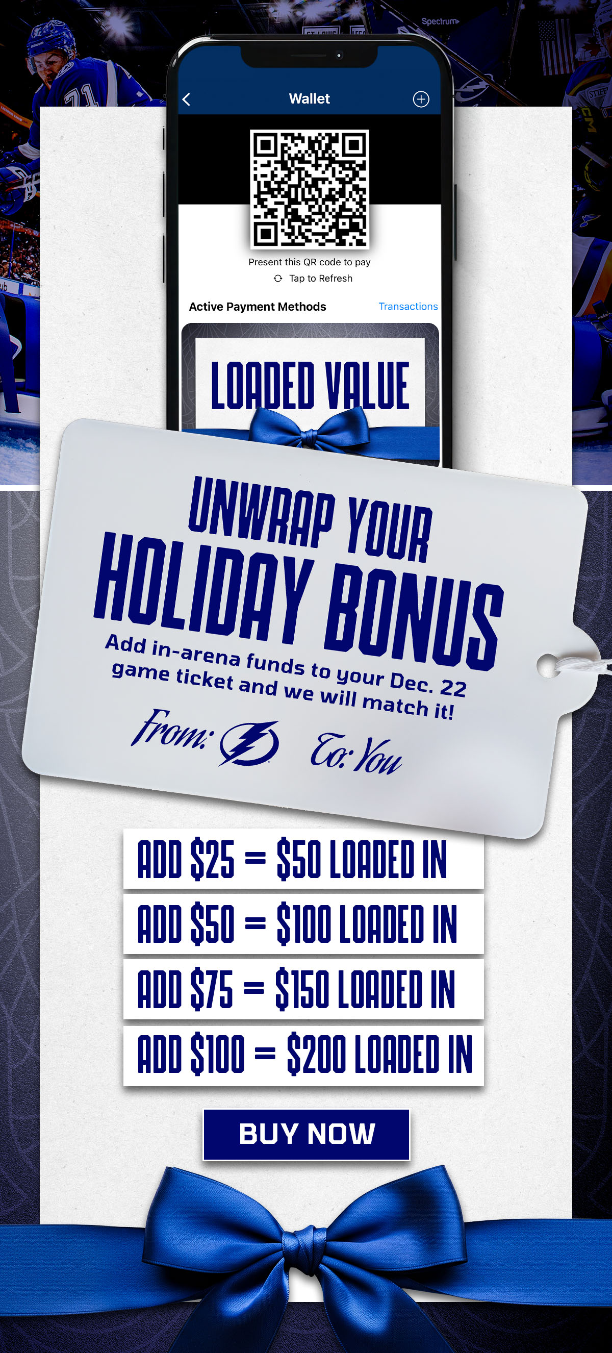 HOLIDAY BONUS