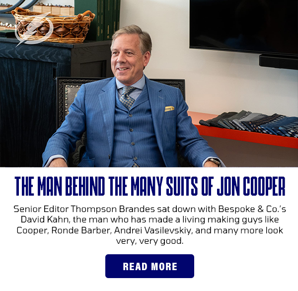 THE MAN BEHIND THE MANY SUITS OF JON COOPER