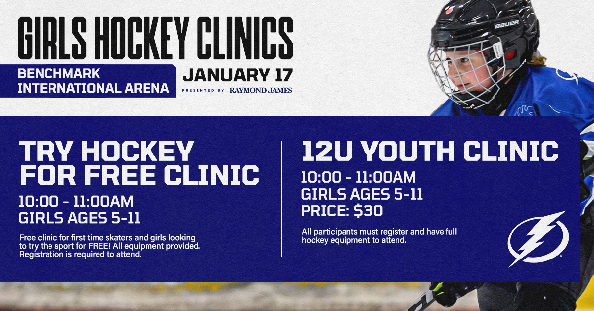 girls try hockey