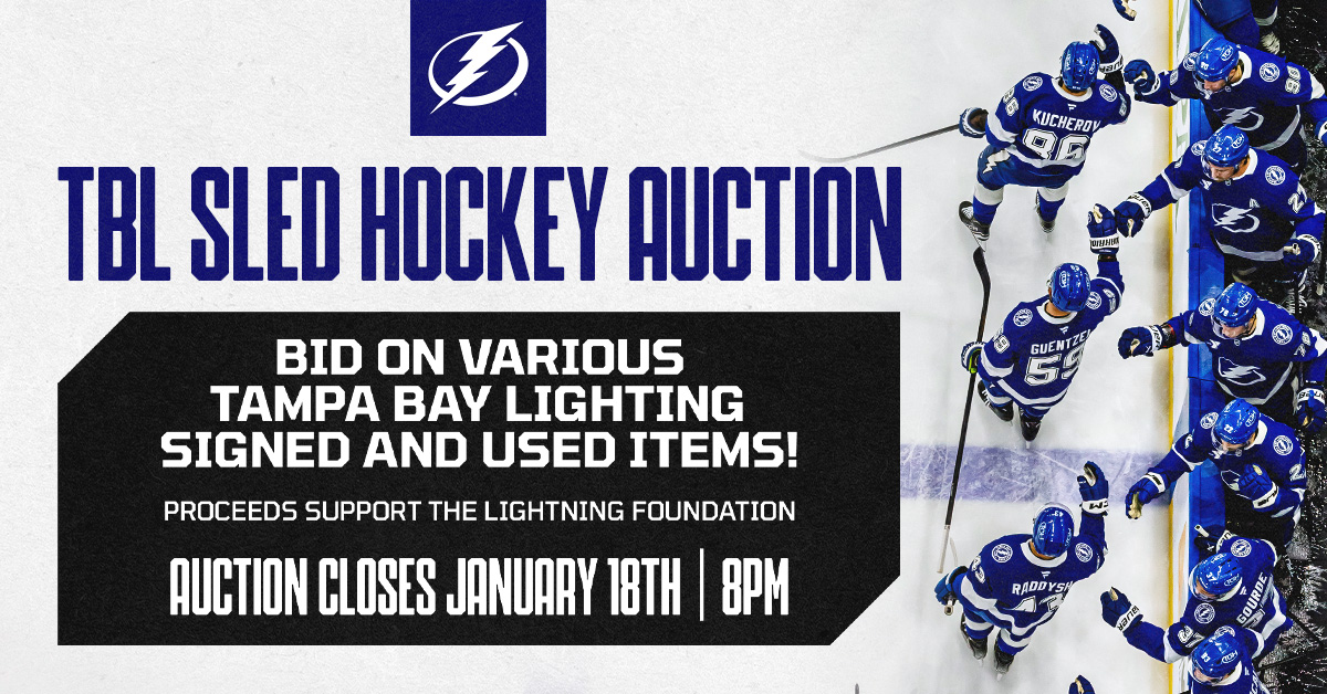 SLED HOCKEY AUCTION