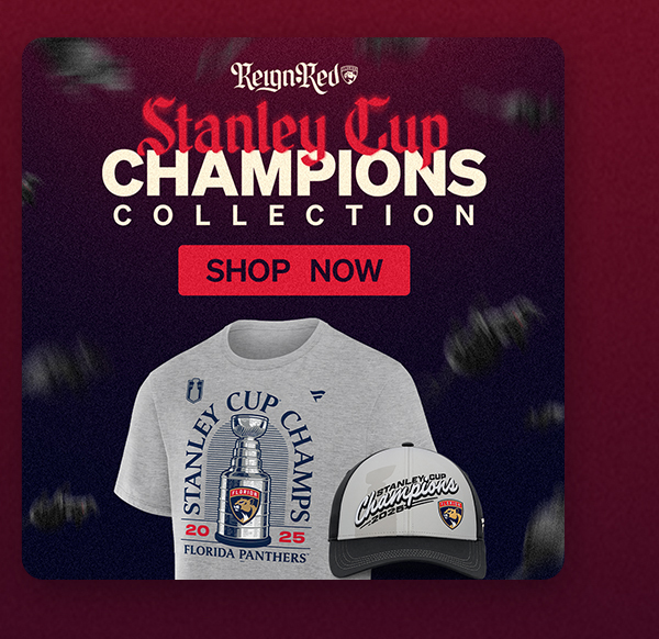 FLA Team Shop | Stanley Cup Champions Collection | Shop Now