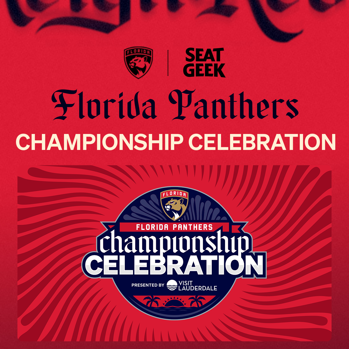 2025 Florida Panthers Championship Celebration presented by Visit Lauderdale