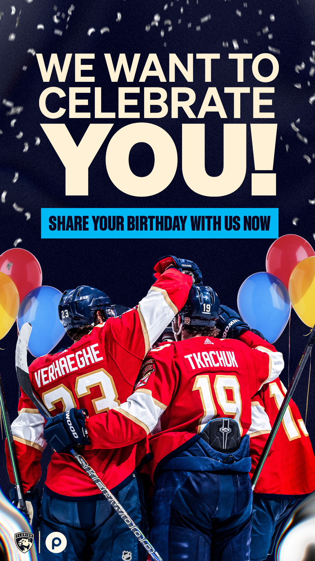 We Want to Celebrate You