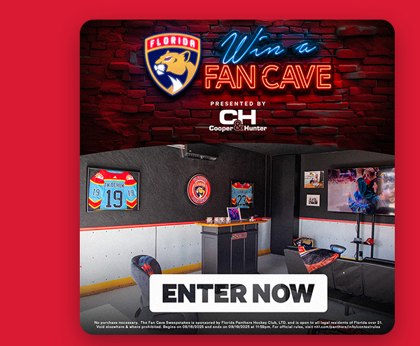 Win A Fan Cave | Presented by Cooper & Hunter | Enter Now
