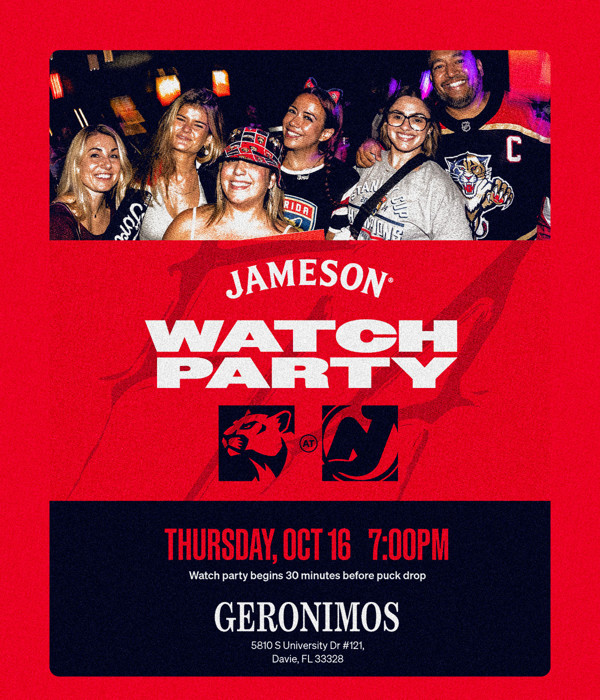 Watch Party | Geronimos 