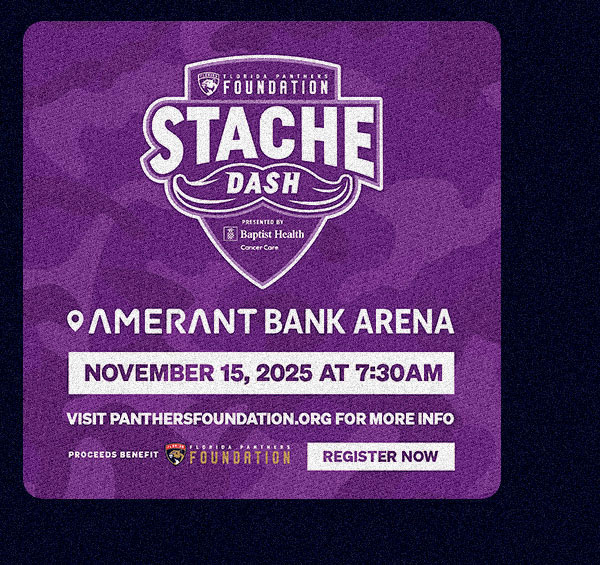 Stache Dash | Amerant Bank Arena | Register Now