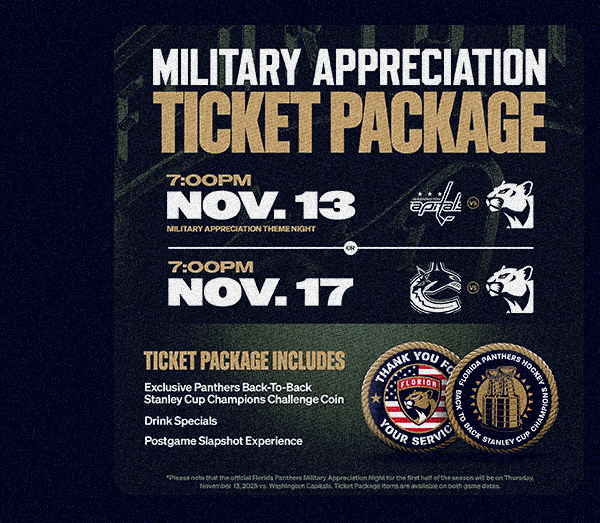 Military Appreciation Ticket Package