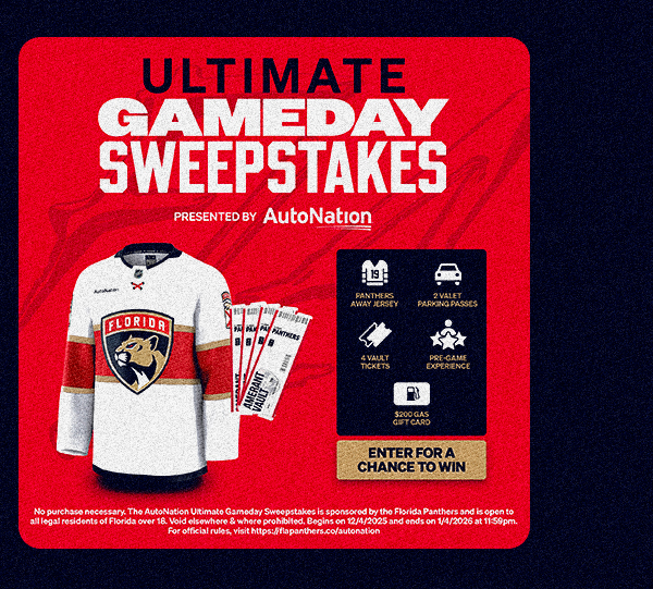 Ultimate Gameday Sweepstakes | Presented by AutoNation | Enter for a chance to win