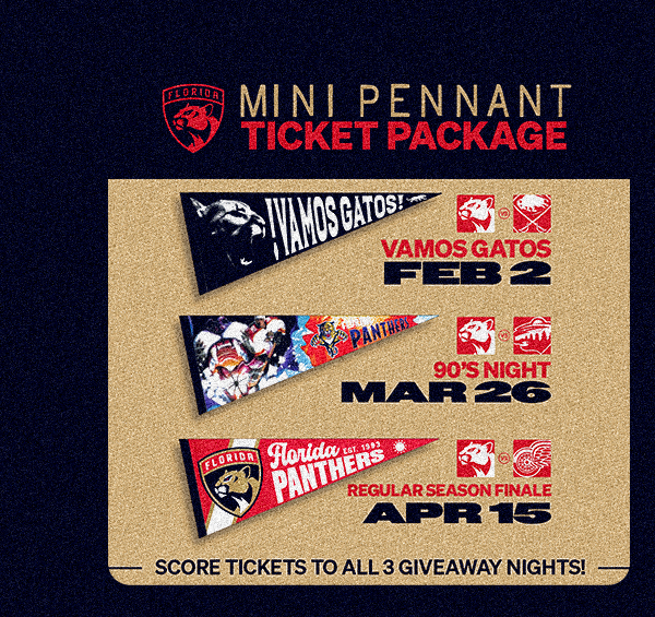 Mini Pennant Ticket Package 
